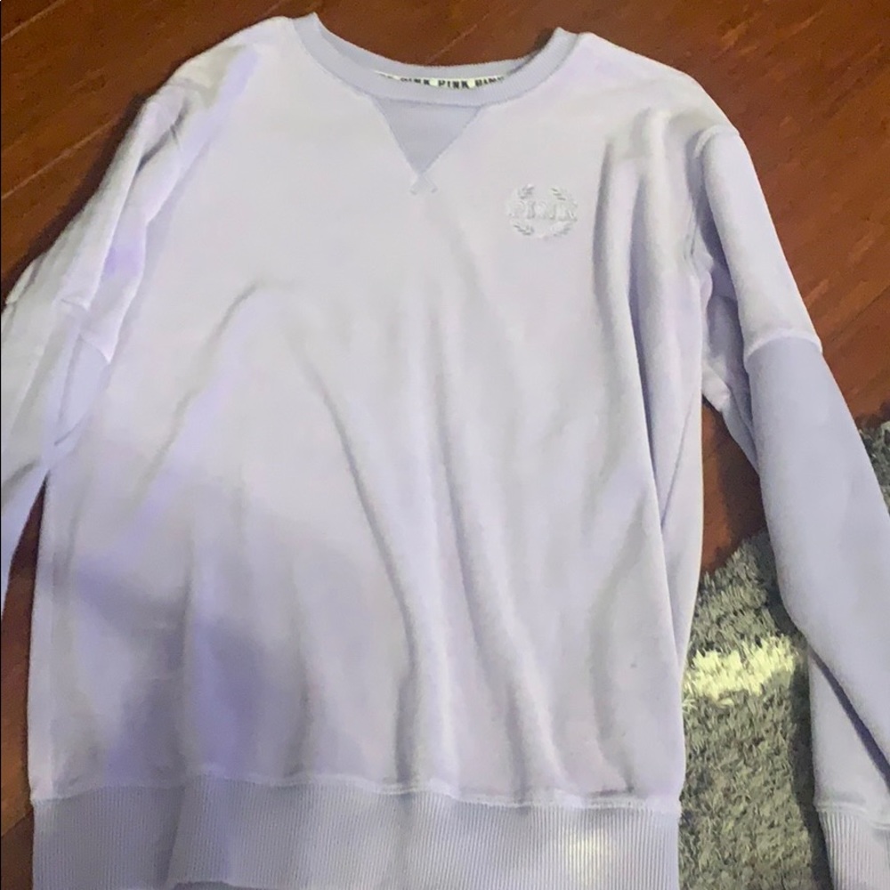 Pink crew neck